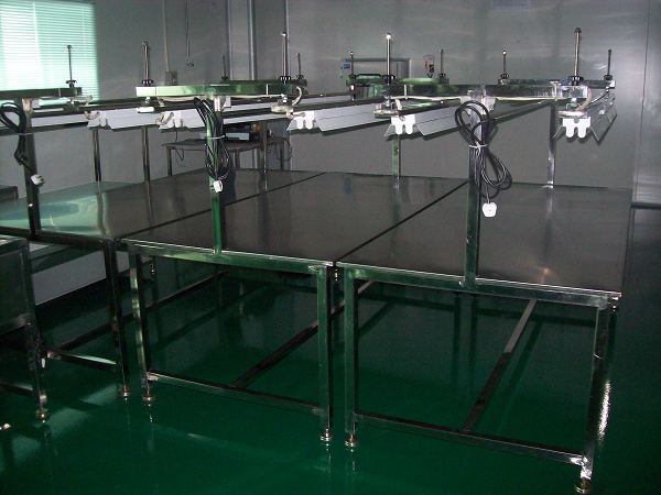 帶燈不銹鋼工作臺